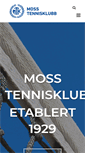 Mobile Screenshot of mosstennis.no